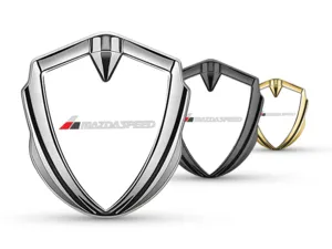 Mazda Emblem Auto Abzeichen Minimales Design Universell